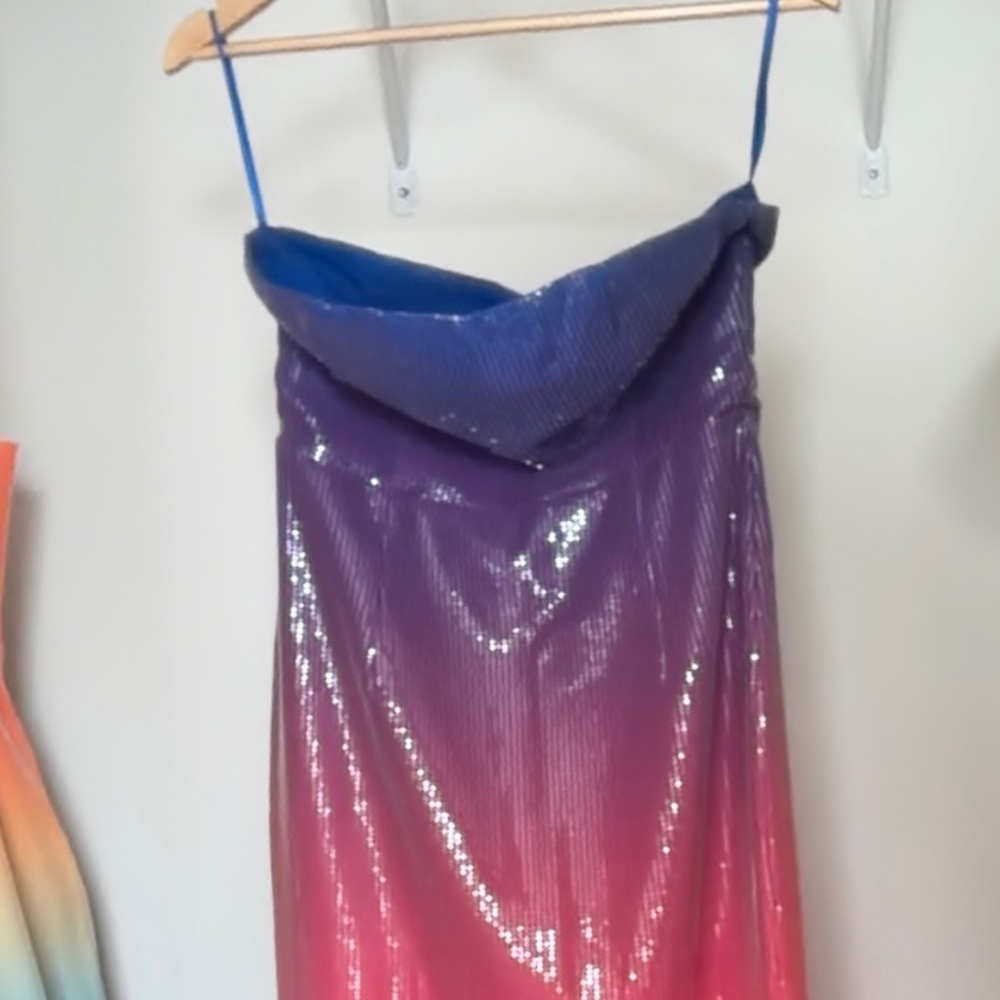 MALIBU MIDI DRESS - SUNSET - Picture 4 of 4